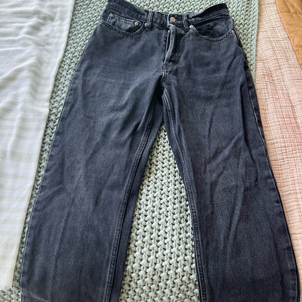 BDG straight leg black jeans